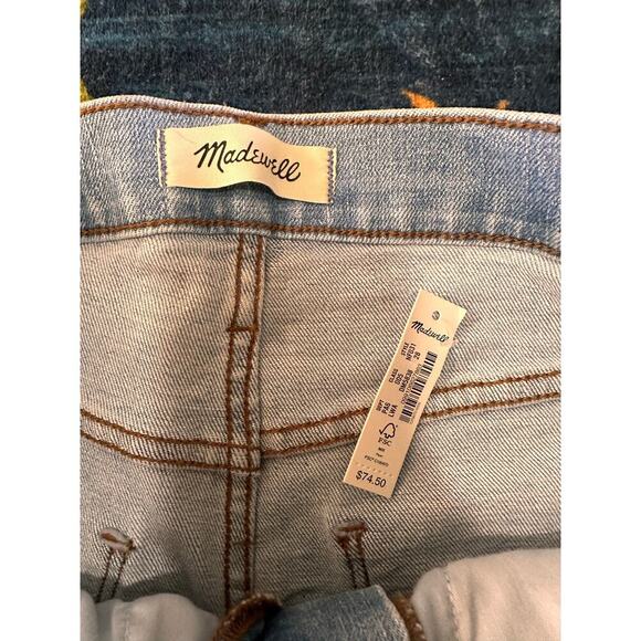 NWT Madewell High-Rise Denim Shorts Size 28 - Picture 8 of 9